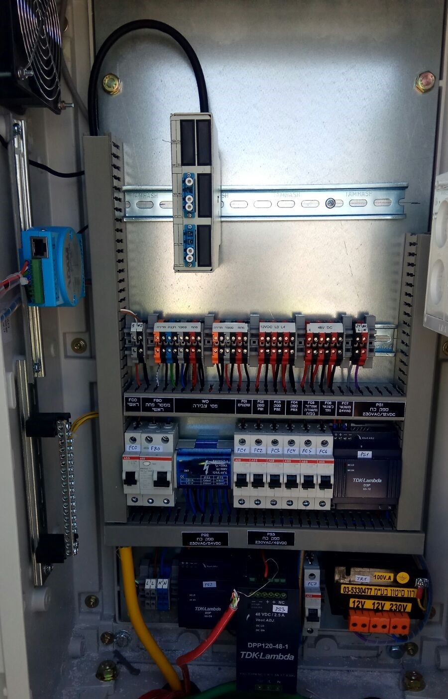 בניית ארונות תקשורת לתנאי חוץ